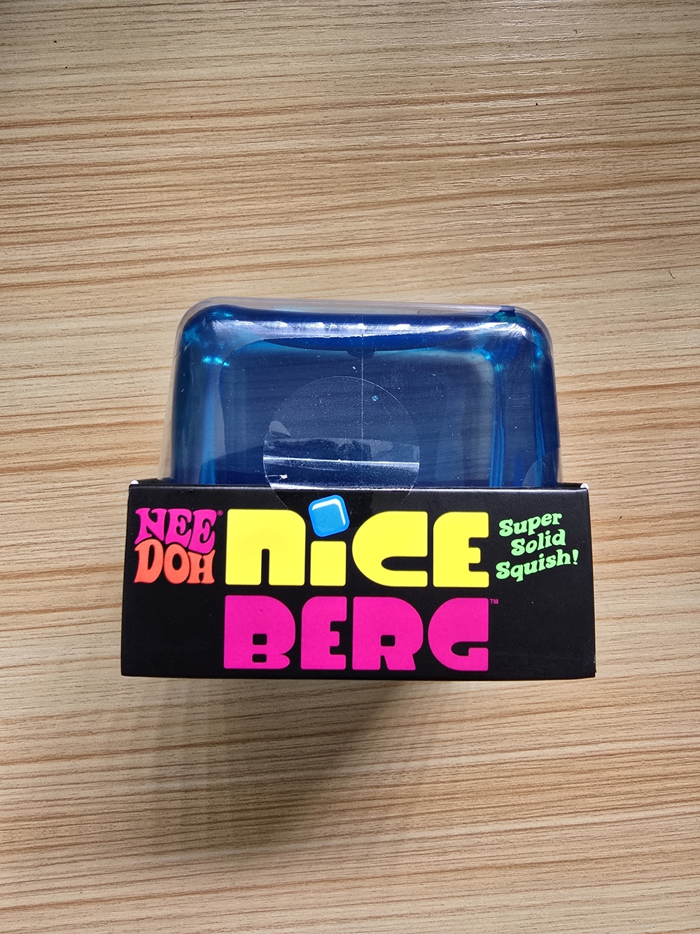 Needoh NICE BERG- Super Solid Squish - Blue
